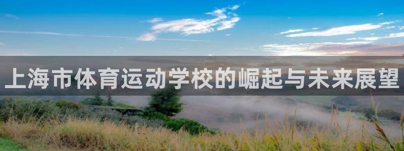 公海赌赌船官网下载开户：上海市体育运动学校的崛起与未