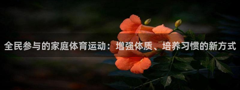 公海赌赌船官方正版app娱乐首页网站大全：全民参与的家庭体育