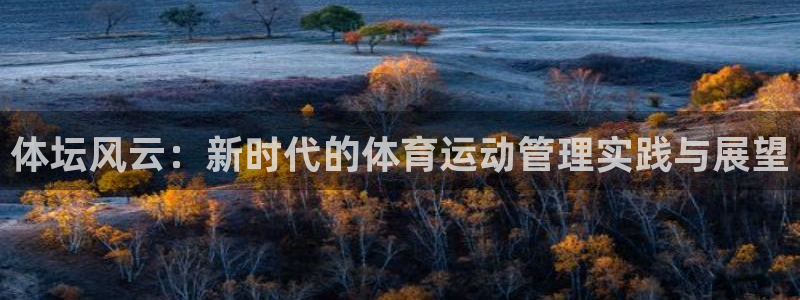 公海赌赌船官方正版app娱乐平台：体坛风云：新时代的